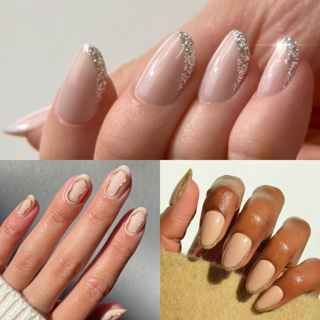 Neutral Press On Nails Bundle| Sizing Needed| Luxe Gel Press-Ons| high quality Fake Nails| False Nails| Artificial Nails| Christmas Gifts| Nail Bundle