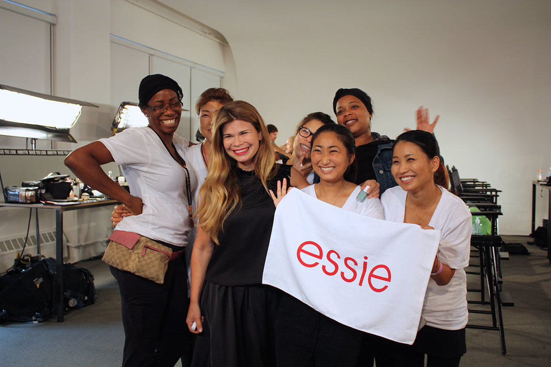 Backstage with Julie Kandalec and Essie for NYFW